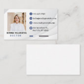 Professioneel Visitekaartje: pas uw ontwerp aan Visitekaartje (Voorkant / Achterkant)