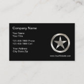 Professioneel Visitekaartje rechtshandhaving (Voorkant)