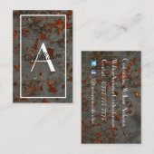 Professioneel Visitekaartje - robuust metalen ontw (Voorkant / Achterkant)