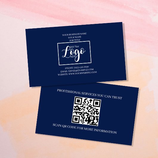 Professioneel Visitekaartje Template | Modern