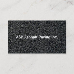 Professioneel Visitekaartje van Asphalt-Paving Com
