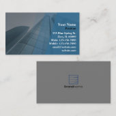 Professioneel Visitekaartje van de Glasbouw (Voorkant / Achterkant)