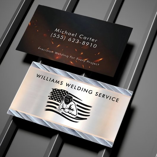 Professioneel Visitekaartje van de lasaannemer