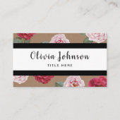 Professioneel Visitekaartje van Floral Kraft (Voorkant)