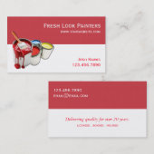 Professioneel Visitekaartje van het Schildbedrijf (Voorkant / Achterkant)