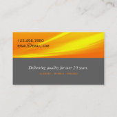 Professioneel Visitekaartje van het Schildbedrijf (Achterkant)