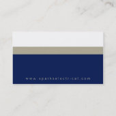 PROFESSIONEEL VISITEKAARTJE:: vet blok2 2L Visitekaartje (Achterkant)