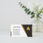 Professioneel Visitekaartje/Visiting Card-ontwerp  Visitekaartje (Staand voorkant)