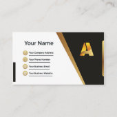 Professioneel Visitekaartje/Visiting Card-ontwerp  Visitekaartje (Voorkant)