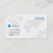 Professioneel Visitekaartje voor bedrijven (Achterkant)