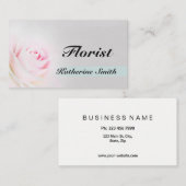 Professioneel Visitekaartje voor bloemenventilator (Voorkant / Achterkant)