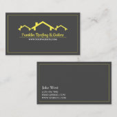 Professioneel Visitekaartje voor dakbedekking en g (Voorkant / Achterkant)