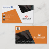 Professioneel visitekaartje voor eBay-wederverkope (Voorkant / Achterkant)