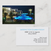 Professioneel visitekaartje voor landschapsontwerp (Voorkant / Achterkant)