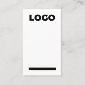 Professioneel Visitekaartje voor Ondernemer (Bill) (Voorkant)