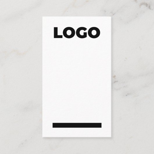 Professioneel Visitekaartje voor Ondernemer (Bill) (Voorkant)