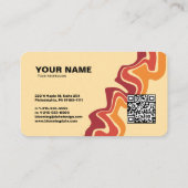 Professioneel Visitekaartje voor ondernemers (Achterkant)