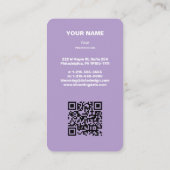 Professioneel Visitekaartje voor ondernemers (Achterkant)