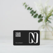 Professioneel Visitekaartje voor ondernemers (Staand voorkant)