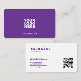 Professioneel Visitekaartje voor ondernemers