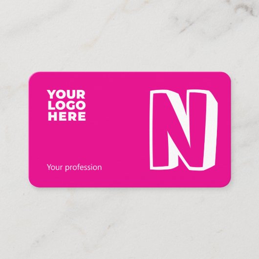 Professioneel Visitekaartje voor ondernemers (Voorkant)