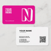 Professioneel Visitekaartje voor ondernemers (Voorkant / Achterkant)