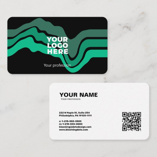 Professioneel Visitekaartje voor ondernemers (Voorkant / Achterkant)