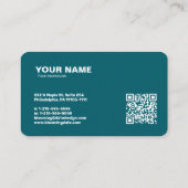 Professioneel Visitekaartje voor ondernemers (Achterkant)