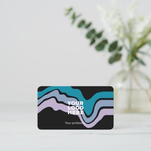 Professioneel Visitekaartje voor ondernemers (Staand voorkant)