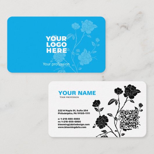 Professioneel Visitekaartje voor ondernemers (Voorkant / Achterkant)