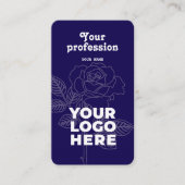 Professioneel Visitekaartje voor ondernemers (Voorkant)