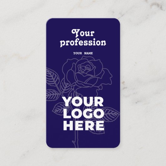 Professioneel Visitekaartje voor ondernemers (Voorkant)