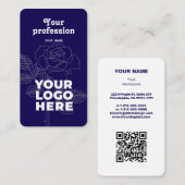 Professioneel Visitekaartje voor ondernemers (Voorkant / Achterkant)