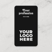 Professioneel Visitekaartje voor ondernemers (Voorkant)