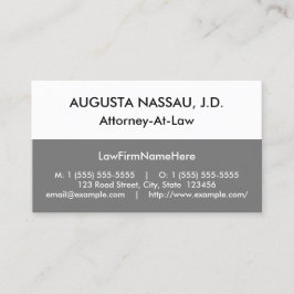 Professioneel Visitekaartje voor ondernemingsstijl