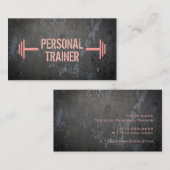 Professioneel Visitekaartje voor persoonlijke trai (Voorkant / Achterkant)