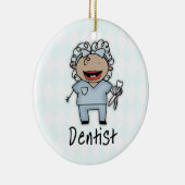 Professioneel Vrouw Keramisch Ornament (Rechts)