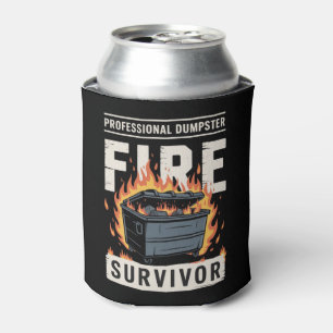 Professioneel vuurwerk overlever Grappig Werk Blikjeskoeler