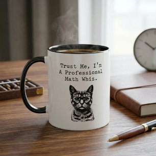 Professioneel Wiskundewonder Grappige Onderwijzer  Mok