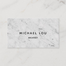 Professioneel, wit, modern visitekaartje