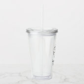 Professioneel Zakelijk Logo Acryl Drinkbeker (Rechts)