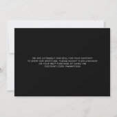 Professioneel Zakelijk Logo Bedankkaart (Achterkant)