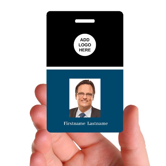 Professioneel Zakelijk Logo En Portretnaam Badge
