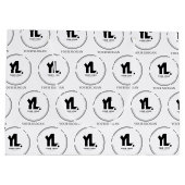 Professioneel zakelijk logo groot cadeauzakje (Achterkant)