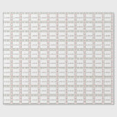 Professioneel zakelijk logo Kerst Poinsettia Cadeaupapier (Vlak)