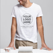 Professioneel Zakelijk Logo & Merktekst Uniform T-shirt