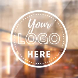 Professioneel Zakelijk Logo Modern Bedrijf Raamsticker