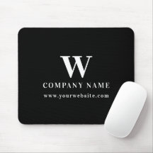 Professioneel Zakelijk Logo Monogram Naam Website
