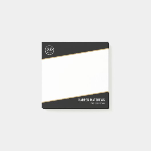 Professioneel Zakelijk Logo Post-it® Notes (Voorkant)