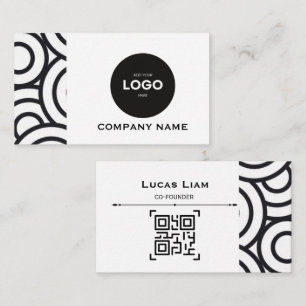 Professioneel zakelijk logo & QR-code zakelijke au Visitekaartje